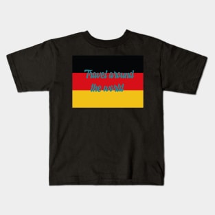 Travel Around the World - Germany Kids T-Shirt